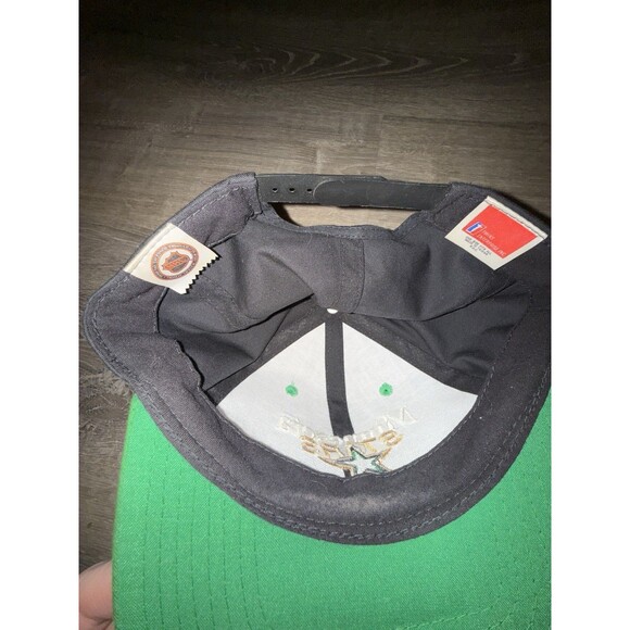 Vintage Minnesota North Stars Cap Hat Twins Enterprise NHL Black Snapback - Picture 8 of 9